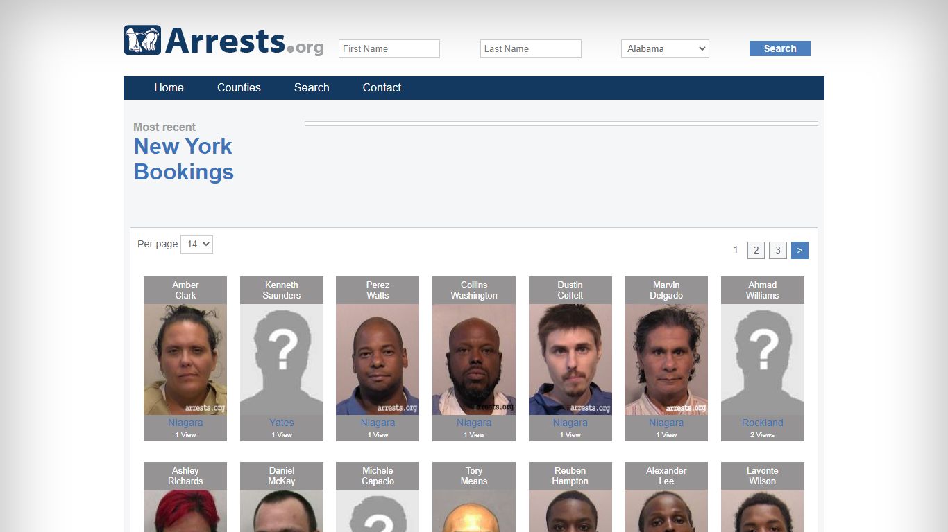 New York Arrests and Inmate Search